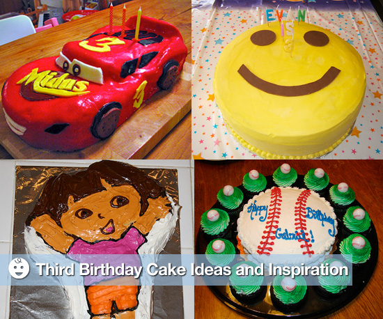 3rd birthday cake ideas for boys. Third Birthday Party Cake